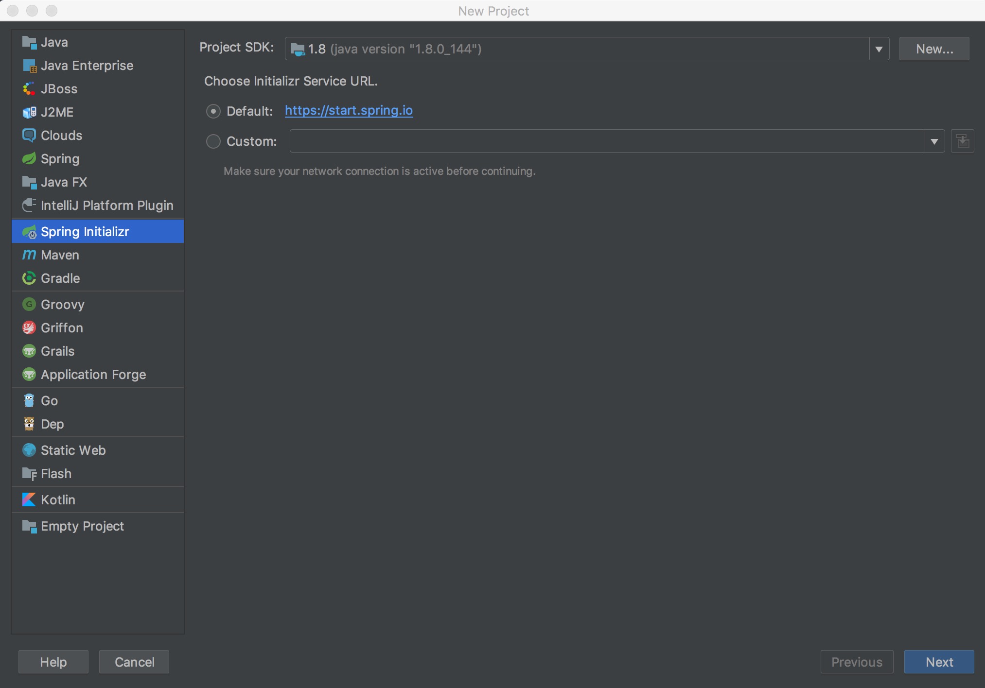 idea创建项目 placeholder