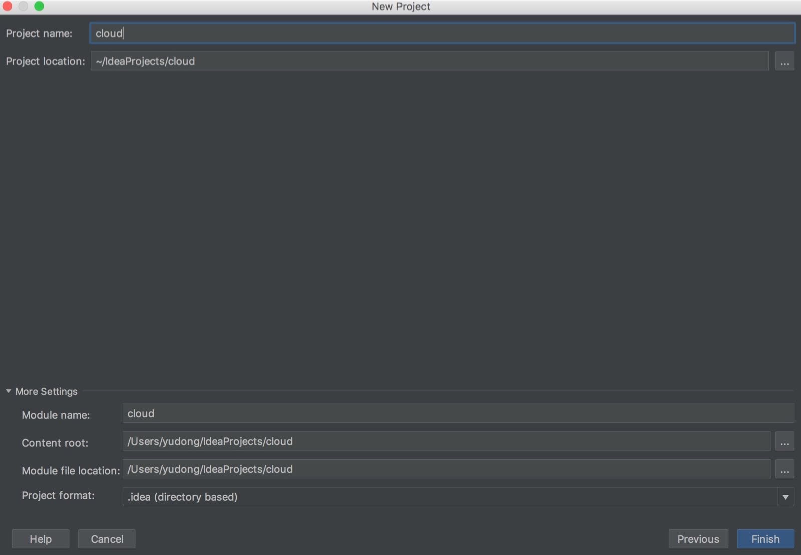 idea创建项目 placeholder